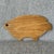 Farmhouse Vintage Wood Pig Cutting Board For Sale - Image 3 of 6