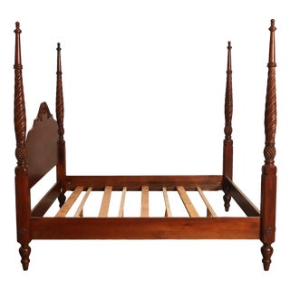 Ethan Allen 'British Classics' King Poster Bed For Sale