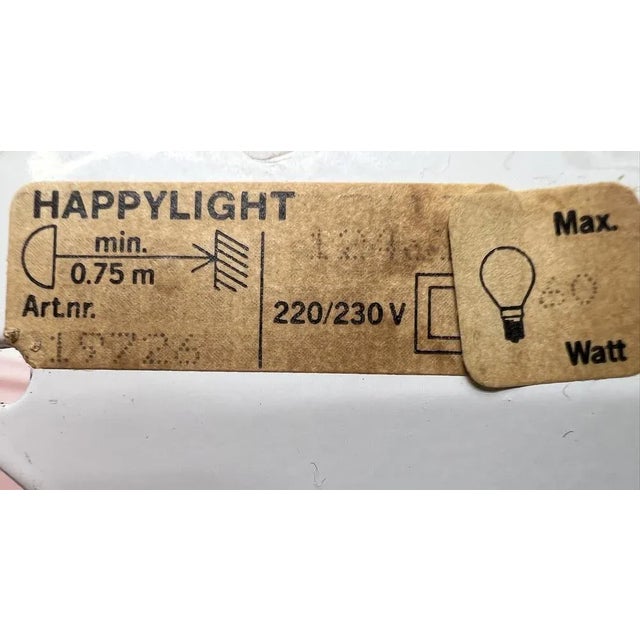 Stepped Glass Salmon Pink and Brass Glass Wall Lamps, 1980s, Set of 2 For Sale - Image 9 of 12