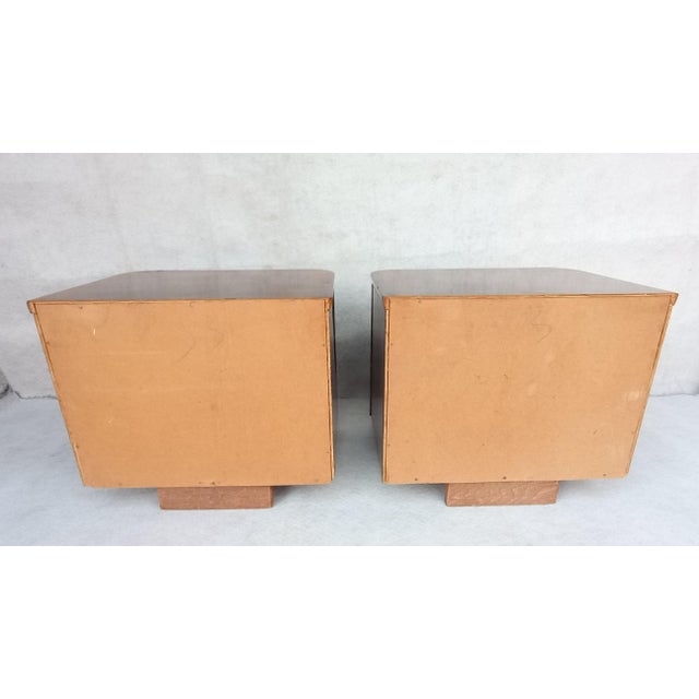 Bedside Tables by Jindřich Halabala for Up Závody, 1960s, Set of 2 For Sale - Image 14 of 17