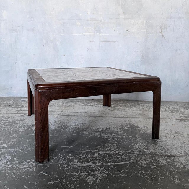Wood Mid-Century Teak and Tiled Coffee Table from G-Plan For Sale - Image 7 of 12