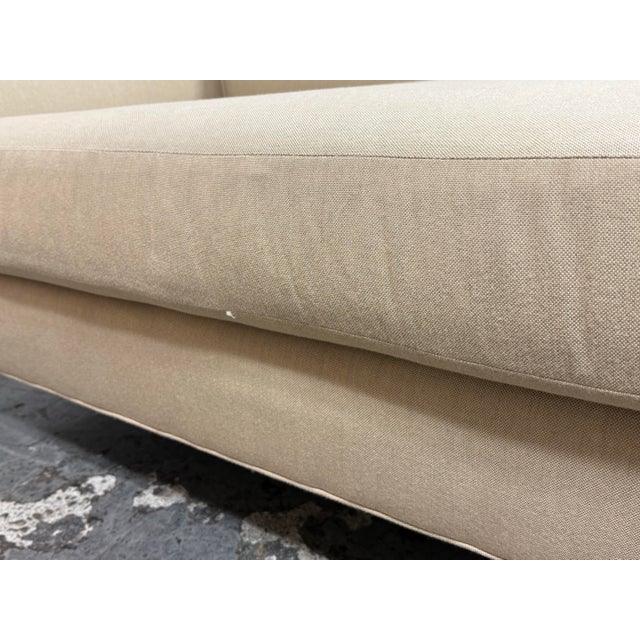 Baker Furniture Company Classic Roll-Arm Chaise Lounge For Sale In San Francisco - Image 6 of 12