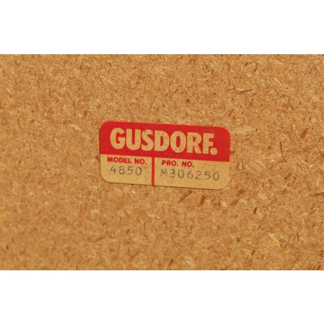 Mid-Century Modern Two-Tier Bar / Tv Cart by Gusdorf For Sale - Image 11 of 11