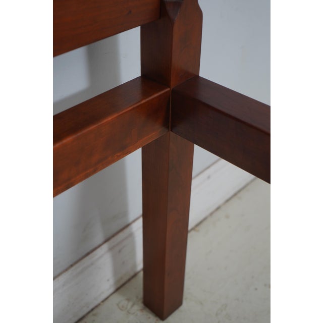 Eldred Wheeler Queen Size Cherry Canopy Bed For Sale - Image 15 of 17
