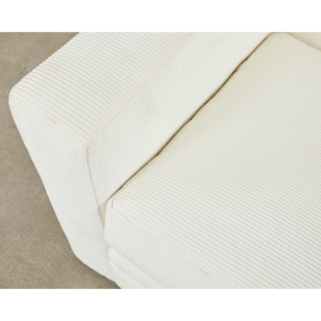 Ralph Lauren Italian Upholstered Raymond Club Chair For Sale - Image 10 of 18