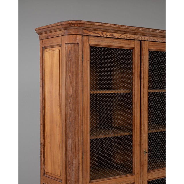 French 19th Century France Tan Wood Storage Cabinets & Cupboards For Sale - Image 3 of 11
