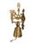 1900-1909 Brass Monastery Wall Mounted Bell With Latin, an Angel, and Dragons For Sale - Image 4 of 8