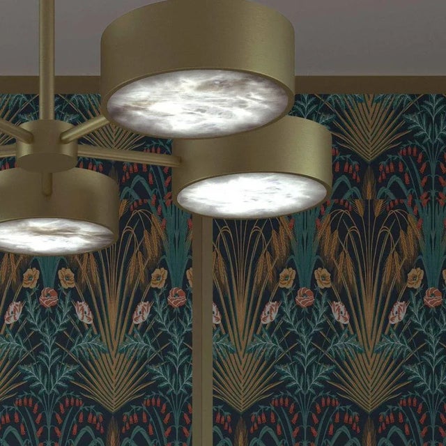 Chaos Shiny Silver Metal Chandelier by Alabastro Italiano For Sale - Image 4 of 6