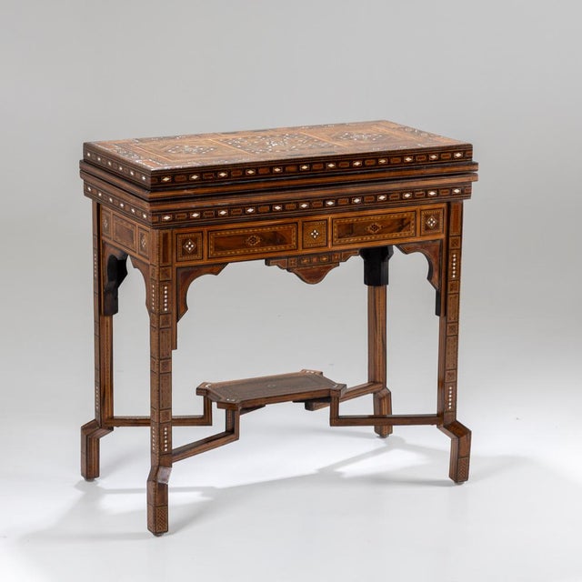 Moroccan Game Table, 1850s For Sale - Image 15 of 18