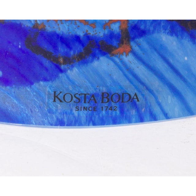 Glass Kjell Engman Kosta Boda Limited Edition Glass Vase Sculpture For Sale - Image 7 of 7