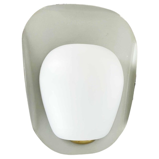 Shell Wall Light by Wilhelm Wagenfeld for Peill & Putzler, Germany, 1950s For Sale
