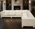 An exceptional mid-century modern sectional sofa by the renowned American luxury furnishings firm W. & J. Sloane. This...