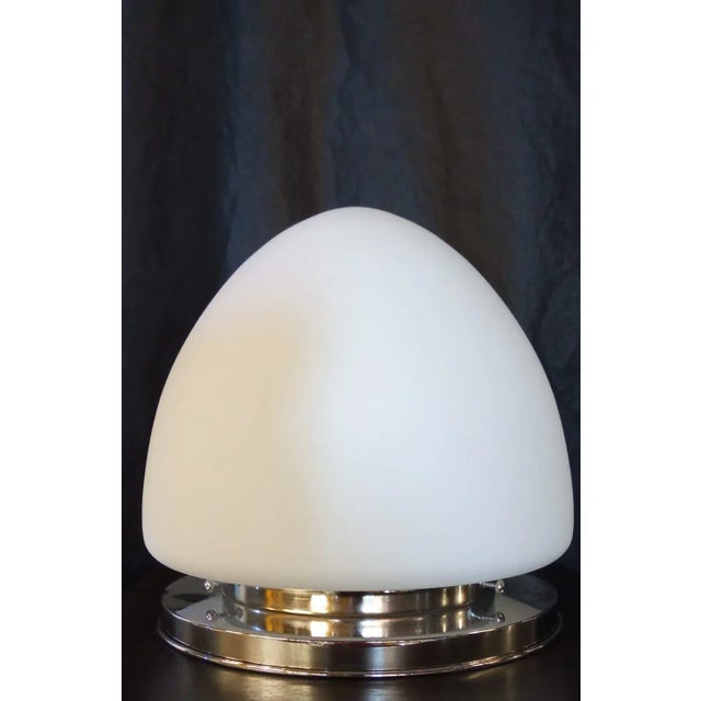 Hand Blown Murano Glass Table Lamp For Sale - Image 3 of 4