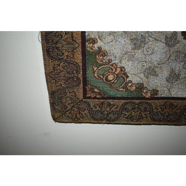 Textile Vintage Mohawk Home Floral Tapestry Keiths Antiques Ltd Keiths Antiques Ltd For Sale - Image 7 of 12
