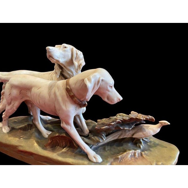 Artist: Royal Dux Period: 20th century Style: Art Nouveau Condition: Excellent condition Material: Porcelain Length:...