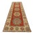 Kazak Runner 4’11” X 13′ Red Wool Tribal Hand-Knotted Oriental Carpet For Sale