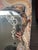 Art Deco Vintage French or Italian Venetian Art Deco, Horizontal Wall Mirror For Sale - Image 3 of 9