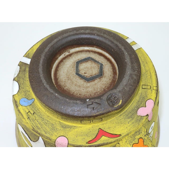 Masa Sasaki Japanese Art Pottery Mugs Cups, a Pair For Sale - Image 10 of 15