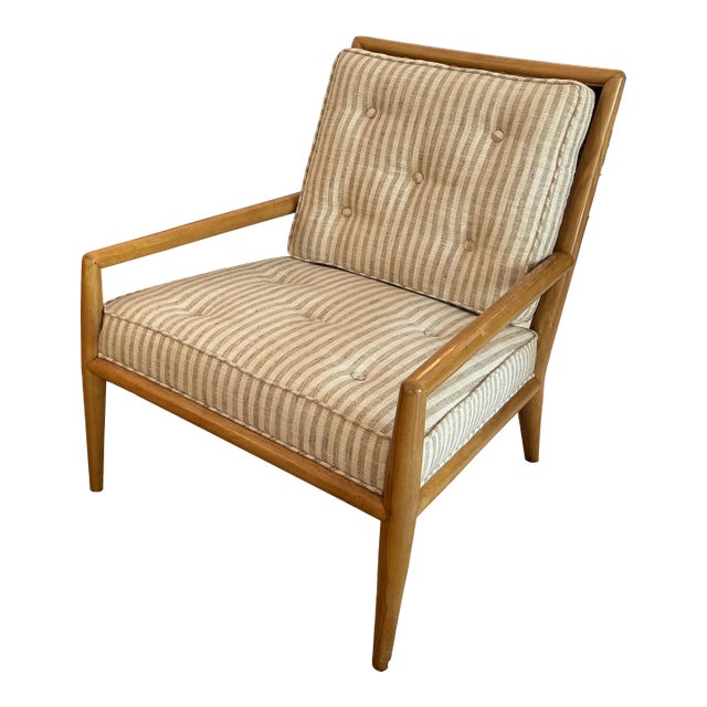 Pair of t.h. Robsjohn-Gibbings Lounge Chairs For Sale