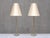 This rare pair of table lamps was produced by eae (elektrofabriks aktiebolaget eskilstuna) in sweden in the 1950s.the...