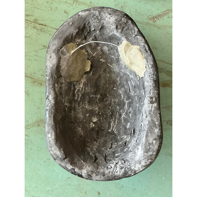 Vintage Italian Scagliola Pigmented Plaster Turtle Shell For Sale - Image 12 of 12