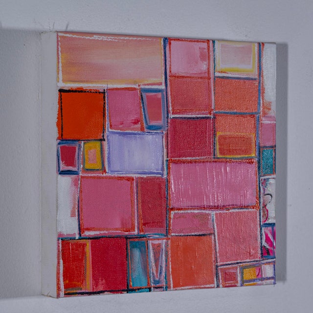 2020s Structure 208 - Oil on Canvas by Kymm Swank For Sale - Image 5 of 5