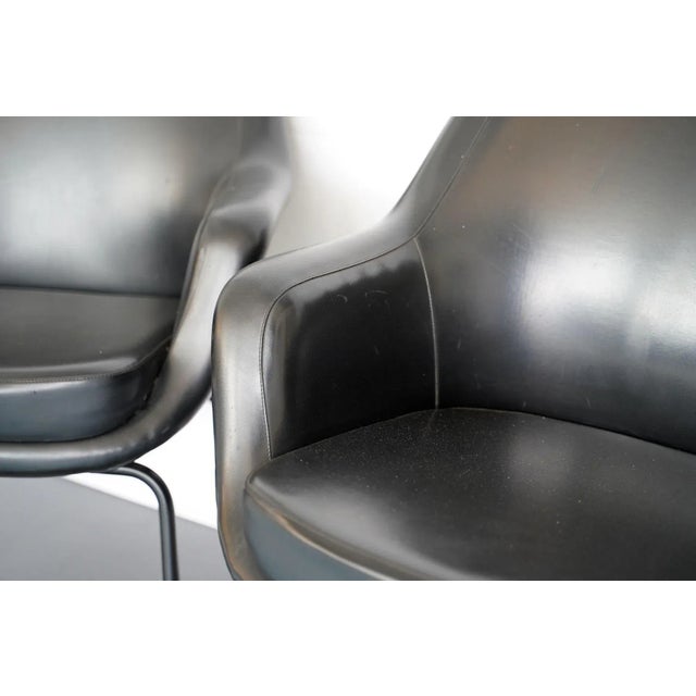 Cassina Italian Armchairs by Olli Mannermaa for Cassina, 1950s, Set of 2 For Sale - Image 4 of 9