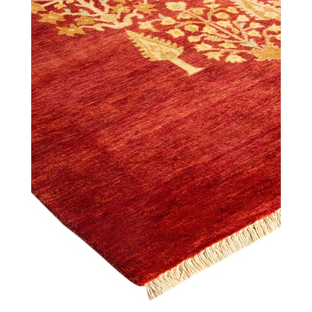 With an amalgam of sizes and aesthetic influences ranging from art deco to Rorschach and modernist, the rugs in the...