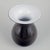 Peter svarrer for holmegaard vase “shape”. Early 21st c. Elegant hand-blown vase in black and white glass from the shape...