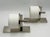 Paul Marra Designs Polished Nickel & Linen Wall Sconces - a Pair For Sale - Image 9 of 18