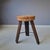 Mid-Century Modern Stool attributed to Adrien Audoux and Frida Minnet, 1950s For Sale - Image 3 of 11