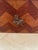 1900 - 1909 Handmade Antique Wooden Box With Geometric Herringbone Chevron Parquetry Inlay For Sale - Image 5 of 12