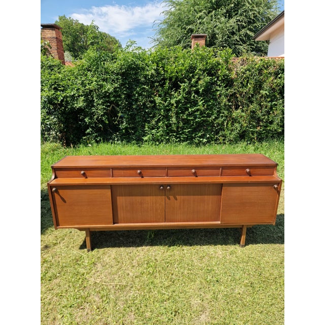 Vintage Scandinavian Teak Sideboard, 1960s For Sale - Image 6 of 18