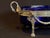 French 19thC European Louis XVI Silver Blue Jardiniere Bowl For Sale - Image 3 of 18