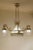 Art Nouveau Chandelier in 5-Light Golden Brass, 1890s For Sale - Image 10 of 12