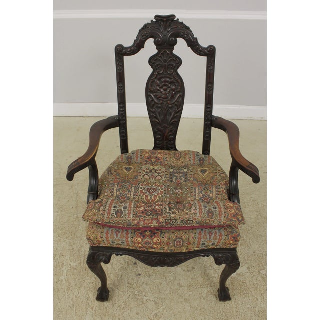 Age: C.1880s Details: Fine Carved Details High Quality Construction Original Finish w. Normal Wear & Patina 18 C. Design...