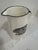2020s Vintage White Jug / Pitcher With a Pig on Both Sides With Black Trim From England For Sale - Image 5 of 8