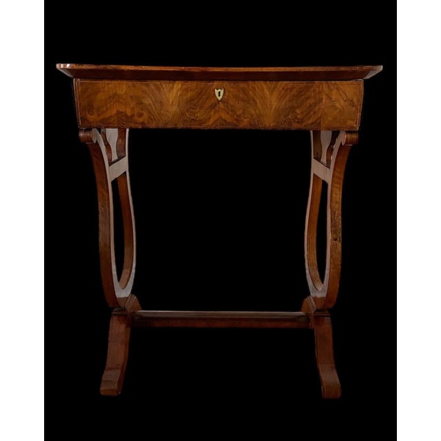 Biedermeier 1830s Austrian Biedermeier Sewing Desk For Sale - Image 3 of 7