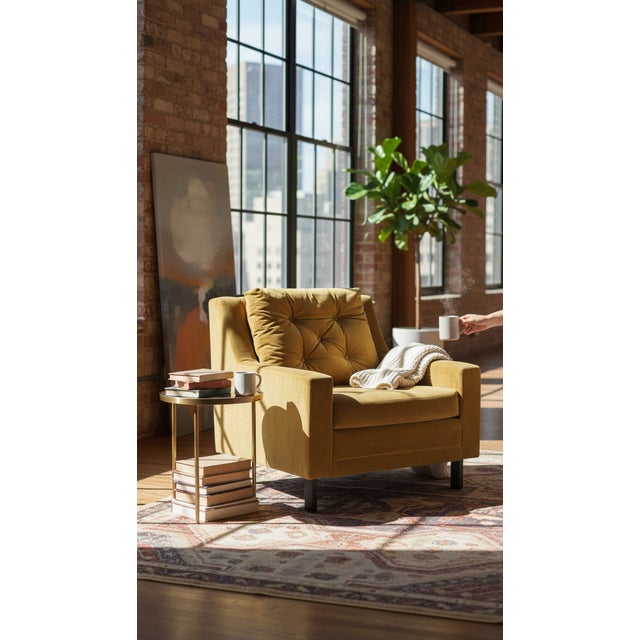 Italian Armchair in Wood and Velour, 1970 For Sale - Image 12 of 14