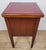 Mid-Century Bedside Table with Leather Top Lid, 1950 For Sale - Image 13 of 18