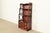 Baker Furniture Company Baker Furniture Style Chinese Chippendale Carved Mahogany Étagère or Bookcase For Sale - Image 4 of 17