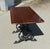 1920s Vintage Garden Table in Cast Iron and Oak, 1920 For Sale - Image 5 of 6