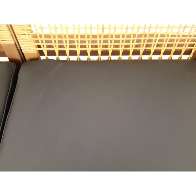 Vintage Danish Rattan Backed Sofa by Hans Olsen for BRDR Juul Kristensen, 1950s For Sale - Image 15 of 18