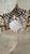 Late 20th Century Mid-Century Modern Style Spherical Glass Bead and Brass Chandelier For Sale - Image 5 of 10