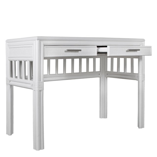 David Francis Colony Desk, White For Sale - Image 4 of 7