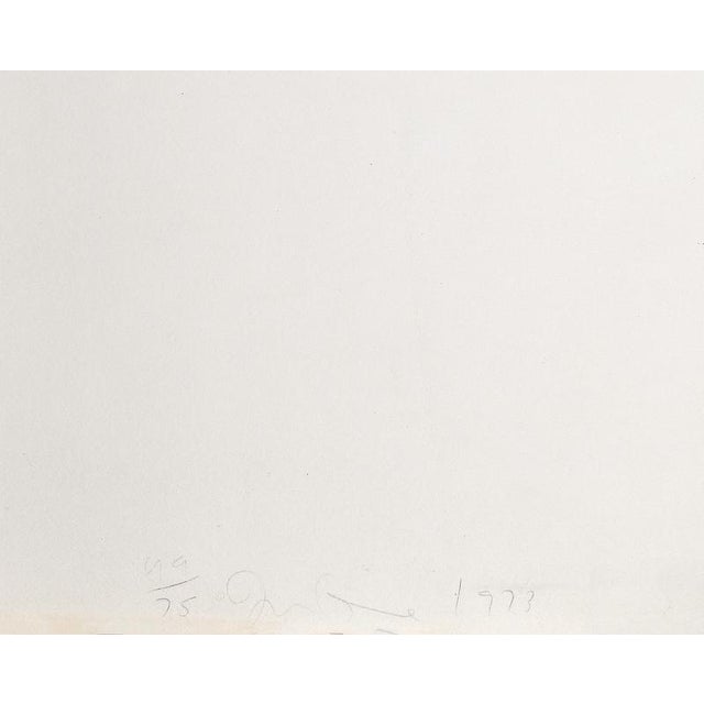 Modern Jim Dine, The Pincers Etching Edition 49/75, 1973, Etching For Sale - Image 3 of 4