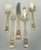 1950s Oneida Community “Coronation” Silverplate Flatware Set: 58 Pieces - Service for 8 With Hostess Serving Pieces and Retro Storage Chest (Vintage 1950s) For Sale - Image 5 of 18