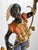 Vintage Italian Venetian Figural Boy Candelabra Table Lamp For Sale - Image 6 of 16