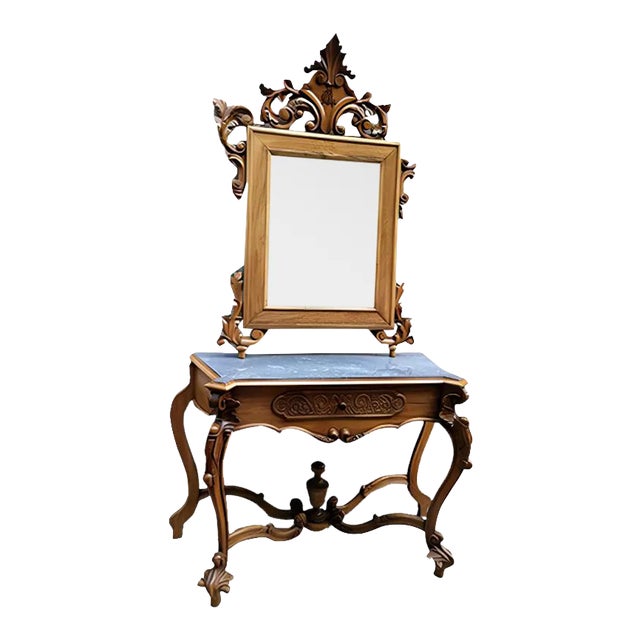 Baroque Console, 1900s, Set of 2 For Sale