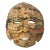Vintage African Wooden Mask For Sale